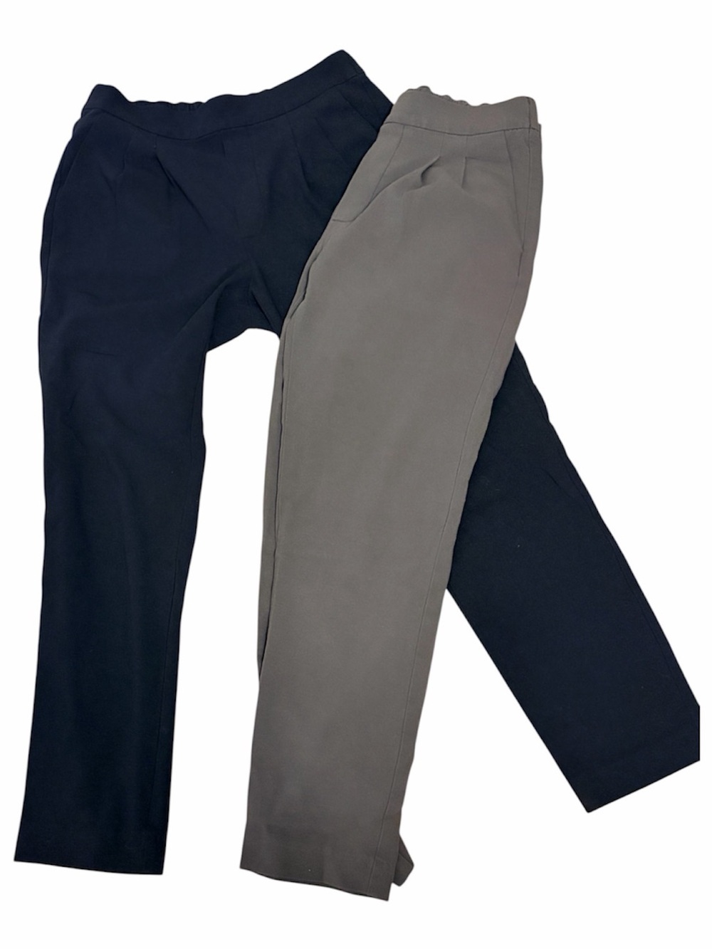 Women’s American Eagle Stretch Pull-On Pants Set Navy blue & Gray